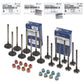 GENUINE Intake Exhaust Valves Kit & Stem Seals 16pcs for Hyundai Kia 1.4L 1.6L