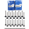 GENUINE Intake Exhaust Valves & Valve Stem seals for Hyundai Kia 2.5L 2.7L