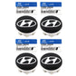OEM Wheel Hub Cap 4pcs for 10-16 Hyundai Genesis Coupe Santa Fe Sport 529602M000