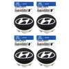 OEM Wheel Hub Cap 4pcs for 10-16 Hyundai Genesis Coupe Santa Fe Sport 529602M000