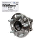 GENUINE REAR Wheel Hub & Bearing for 15-22 Sonata Tucson Veloster N 52730C1100