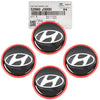 GENUINE Wheel Center Caps 18" 4PCS for 2019-2021 Hyundai Veloster 52960J3000