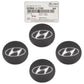 GENUINE Elantra Ioniq Sonata Tucson 20-22 for Aluminum Wheel Center Caps 4PCS