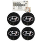 GENUINE Wheel Hub Cap 4EA for Hyundai Azera Santa Fe Sonata Tucson 529603S110