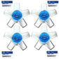 GENUINE 18" Wheel Center Cap Set 4PCS for 2015-2017 Hyundai Sonata Limited OEM