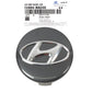 Wheel Hub Center Cap Gray GENUINE for 2017-2019 Hyundai Santa Fe 3.3L 52960B8200