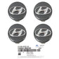 GENUINE Wheel Center Cap Gray 4PCS for 2017-19 Hyundai Santa Fe 3.3L 52960B8200