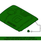 GENUINE Engine Cover for 17-22 Elantra Kona Veloster Forte 2.0L 29240-2E060