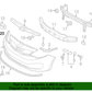 GENUINE Front Bumper Tow Hook Cap for 2014-2016 Kia Soul 86517B2000