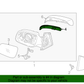 GENUINE Outside Mirror Signal LED Lamp LEFT LH for 15-21 Kia Sedona 87613A9000