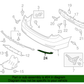 GENUINE REAR Bumper Reflector LEFT & RIGHT for 15-17 Hyundai Sonata 92405C1000