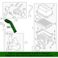 GENUINE Air Intake Duct Hose for 2020 2021 2022 2023 Kia Soul 28210K0100