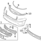 GENEUINE Radiator Grille W/O Camera Hole for 2022 2023 Kia Sorento 86350P2500