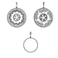 GENUINE Aluminum Wheel Center Caps for 21-23 Elantra Sonata N-Line 52960L0100